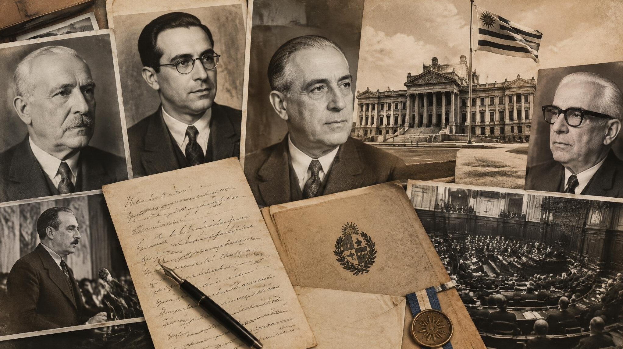 vintage uruguayan politicians