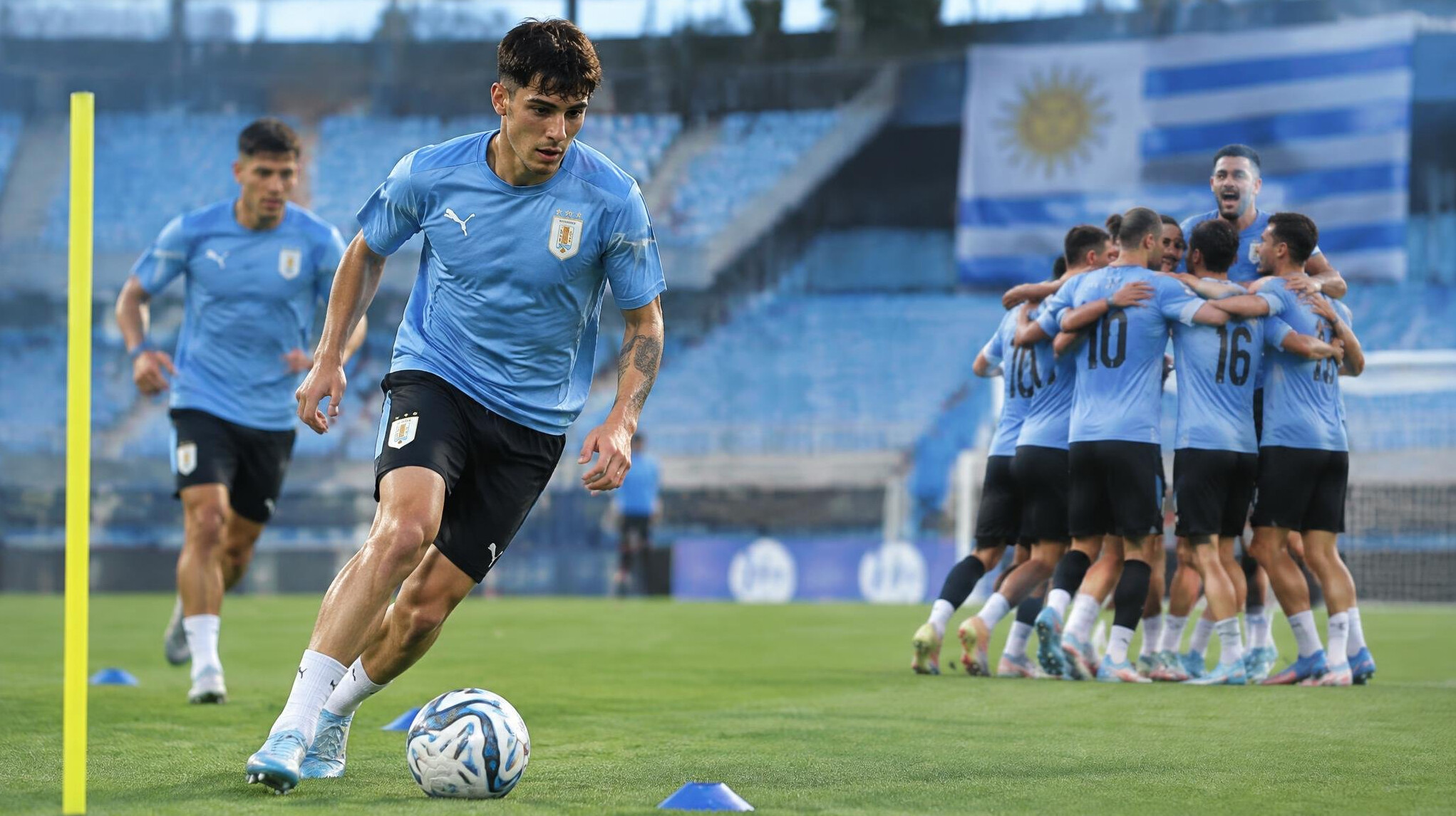 uruguayan soccer player training
