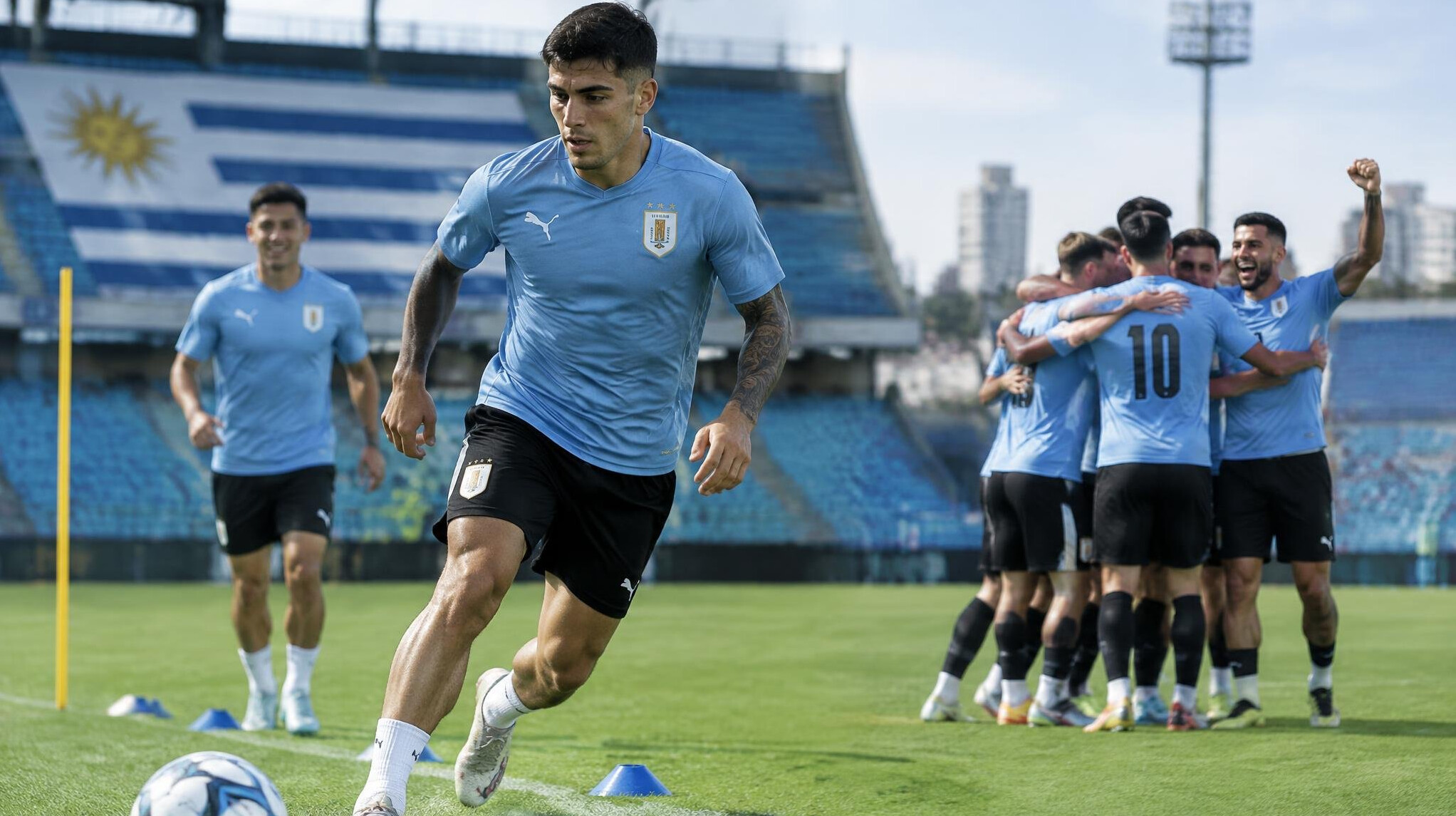uruguayan soccer player training